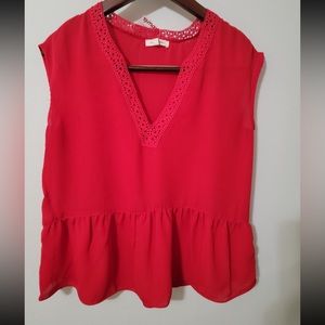 Women Blouse Red